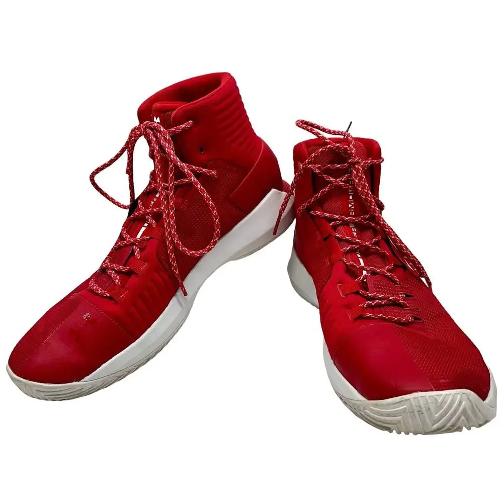 Under Armour Mens Hi-Top Basketball‎ Shoes 11 - Red